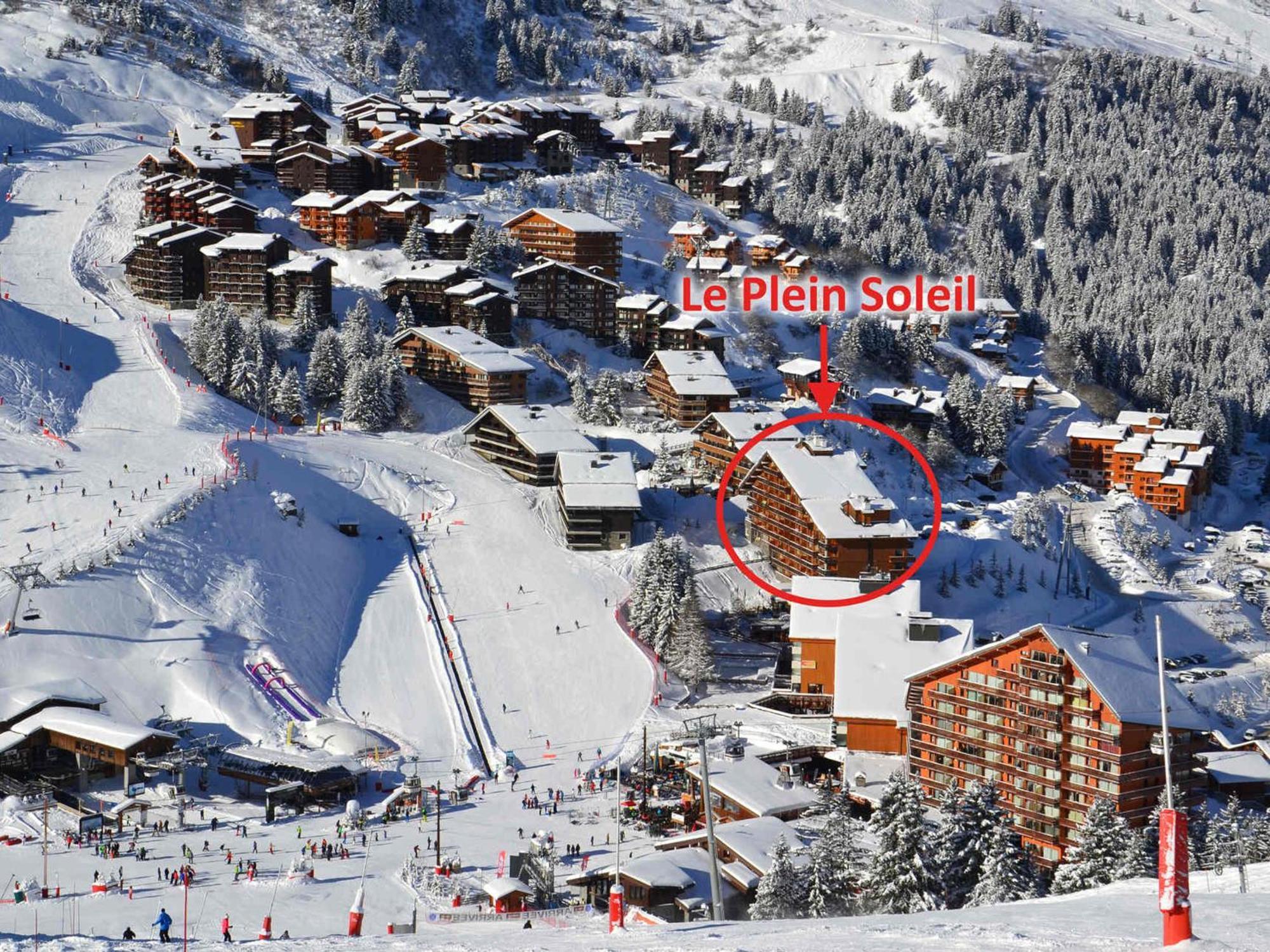 Appartement Ensoleille Avec Tv, Proche Pistes Et Commerces, Residence Plein Soleil, Les Allues - Fr-1-182-18 Мерібель Екстер'єр фото